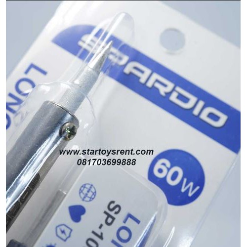 solder listrik tangan /gagang merk spardio 40w / 60w