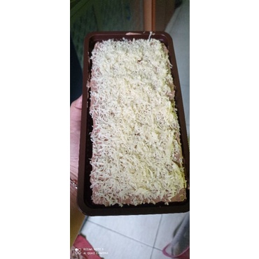 

Brownis keju dan coklat