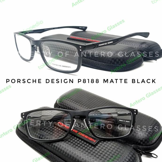 [[COD]] Frame Kacamata Minus Pria Porsche Design 8188 Magnesium BERGARANSI Kode 392