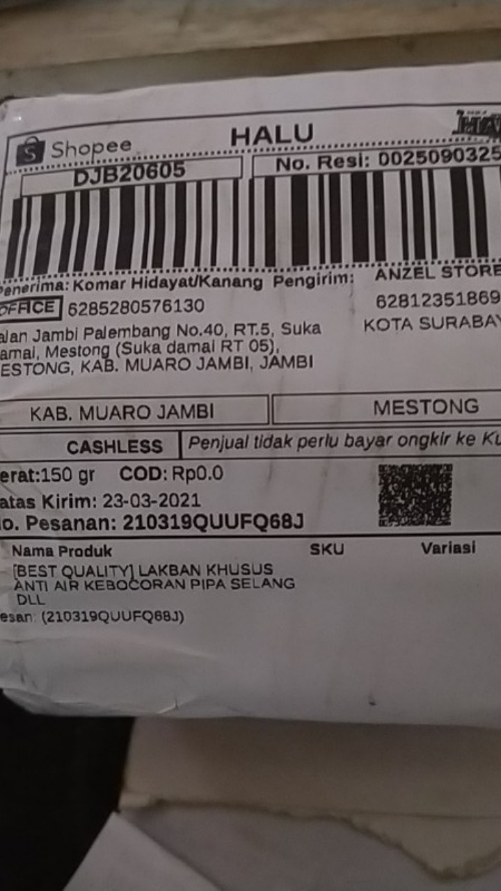 [best Quality] Lakban Khusus Anti Air Kebocoran Pipa Selang Dll