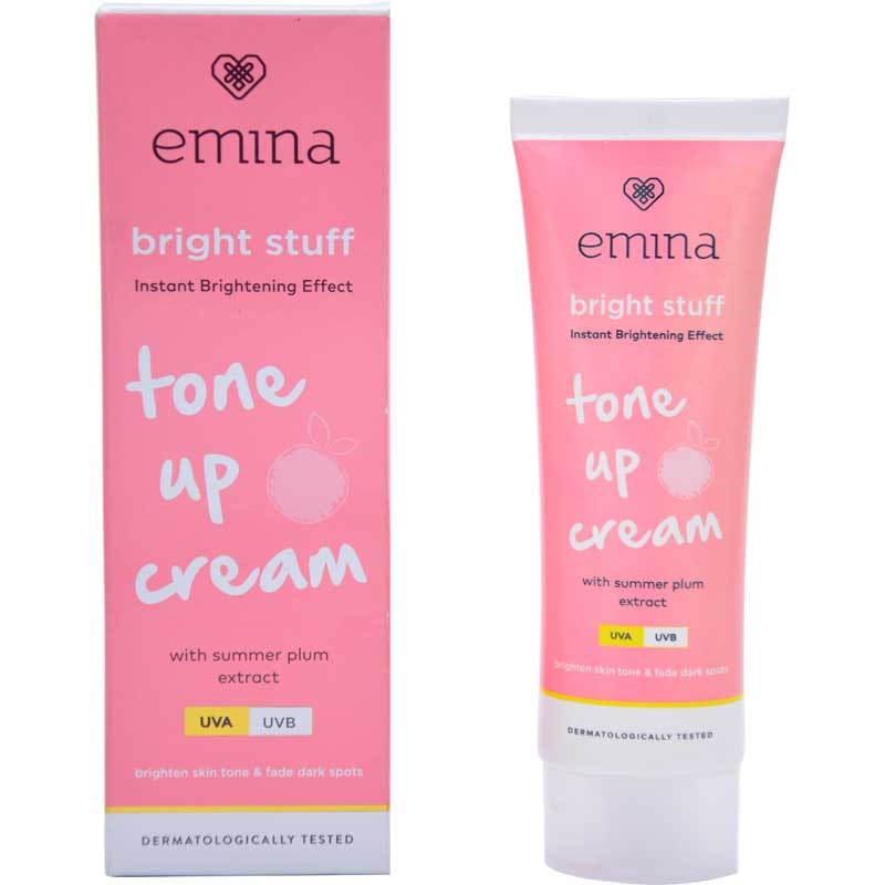 Emina Tone Up Cream BPOM | Pelembab Wajah Emina