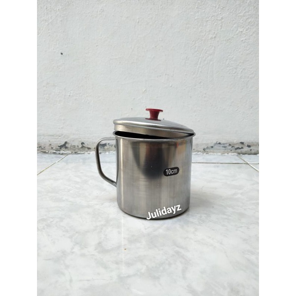 Mug stainless 10 cm