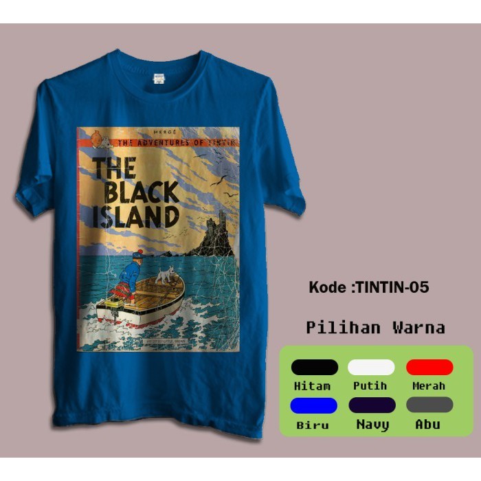 Kaos Distro Tshirt Distro Digital TinTin 006