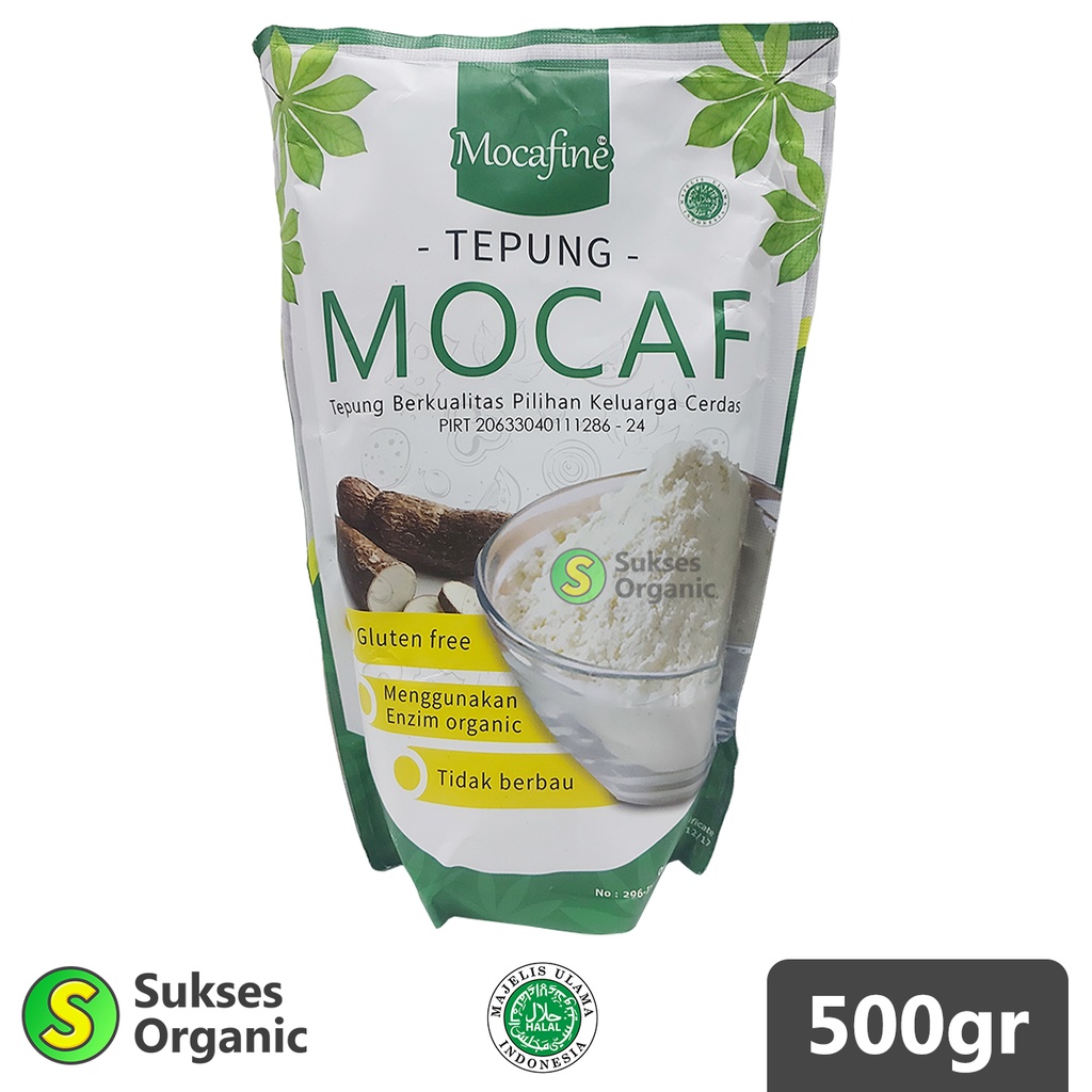 

Mocafine Tepung Mocaf Modified Cassava Flour 500gr