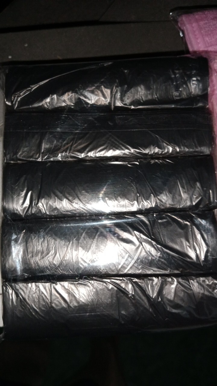 Kantong Plastik Roll 45x50 Cm (1 Pack 5 Roll) / Kantong Sampah Gulung