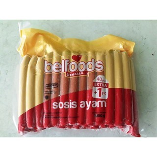 

Belfoods Uenaaak Sosis Ayam 1 Kg 12 cm isi 40 pcs