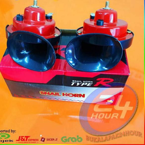 ★★★ GROSIR Klakson Keong 24Volt / Horn Keong 24V , klakson truk, klakson mobil, keong ✣ ☏