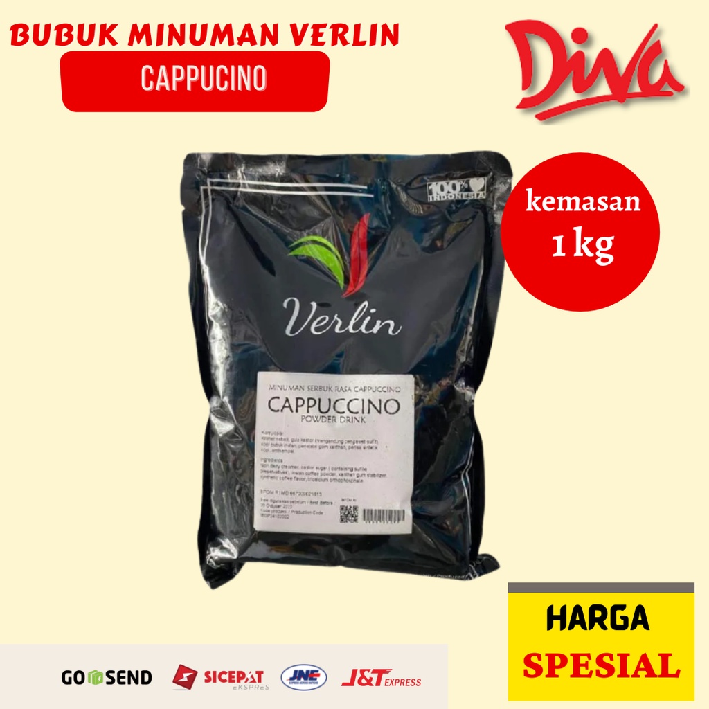 

[1kg] Bubuk Minuman Verlin Cappucino / Verlin Capucino