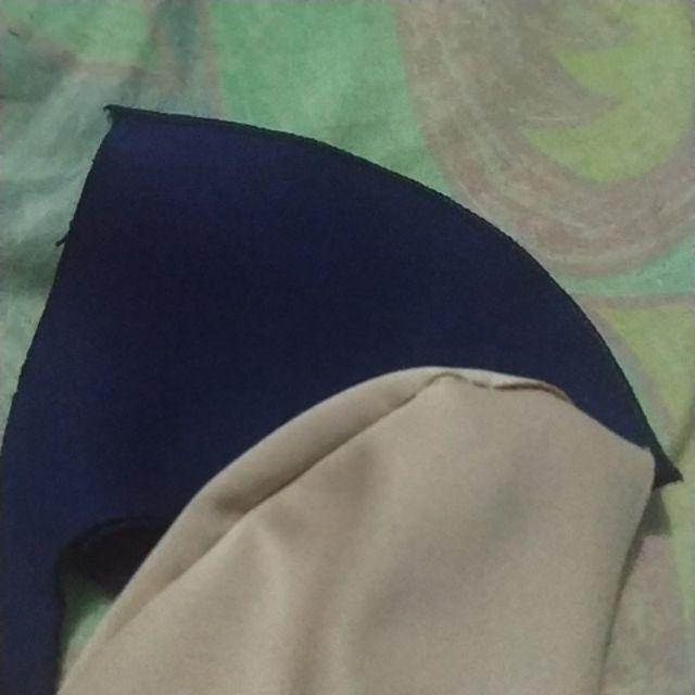 Masker Kain Murah Kemasan Plastik Satuan Bahan Scuba Model Korea Gramasi Cukup Tebal Bukan Tipis