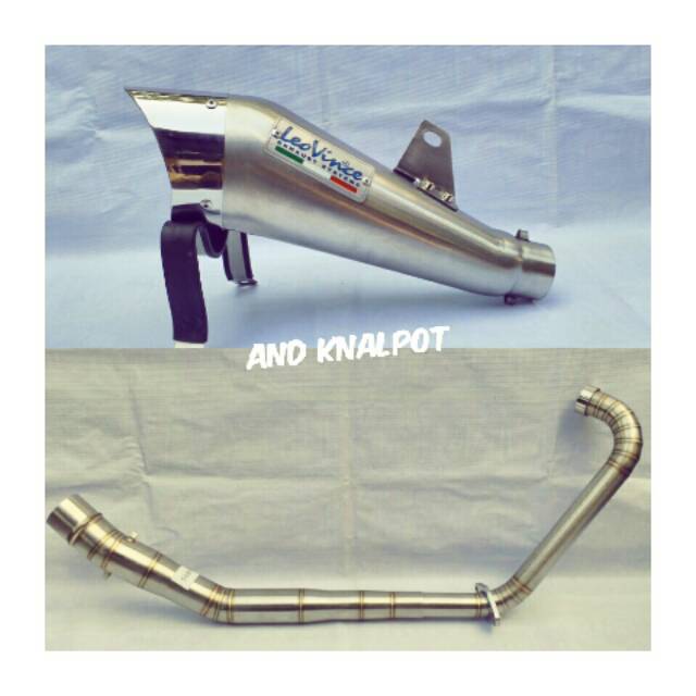 Knalpot Racing Leovince Cobra Titan For Pulsar200ns cbr150 Vixion R15 Mx King Jupiter Mx Satria Dll