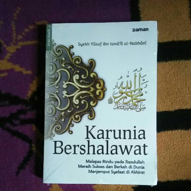 KITAB KLASIK KARUNIA BERSHALAWAT ORIGINAL (bekas)