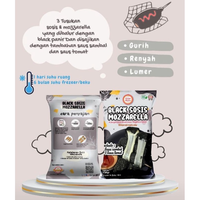 

Black Sosis Mozzarella