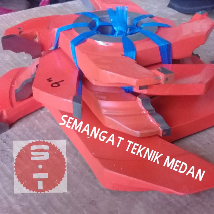 4 MATA PISAU PROFIL ROUTER DUDUK BUNGA PANJANG SPINDLE JENDELA 4pcs