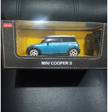 Mini Cooper S Rastar RC Biru
