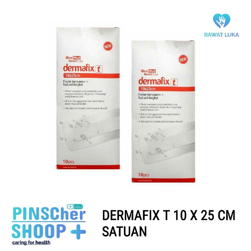 DERMAFIX T PLESTER ANTI AIR 10 x 25 CM SATUAN