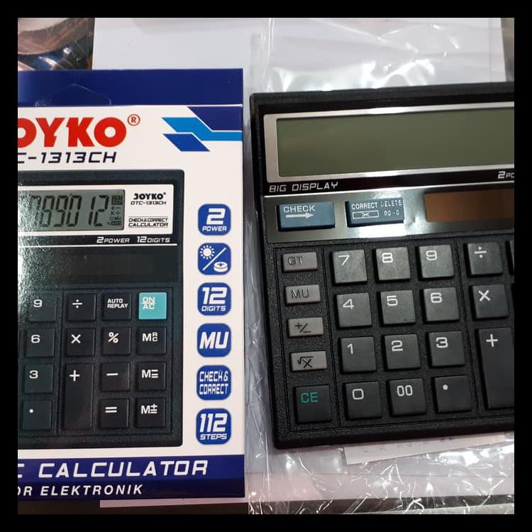 

Big Sale Kalkulator Dtc1313Ch Joyko Keren