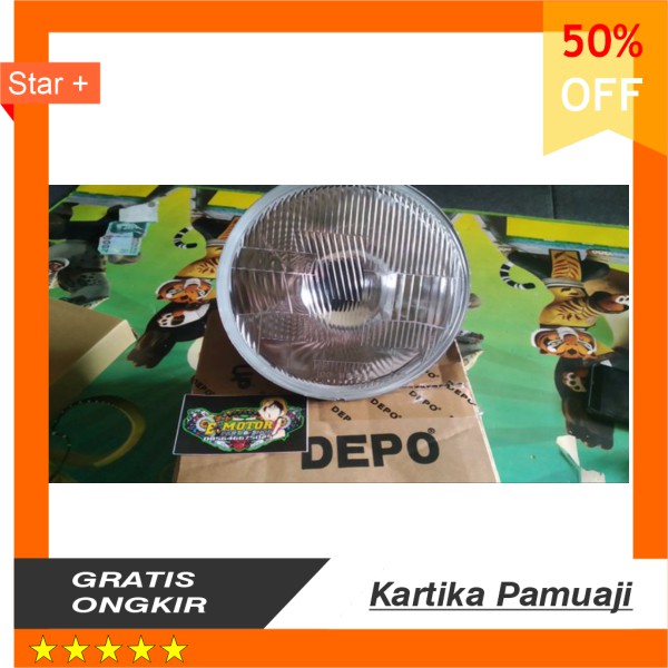 TERLARIS  Reflektor Depo 7 inch H4