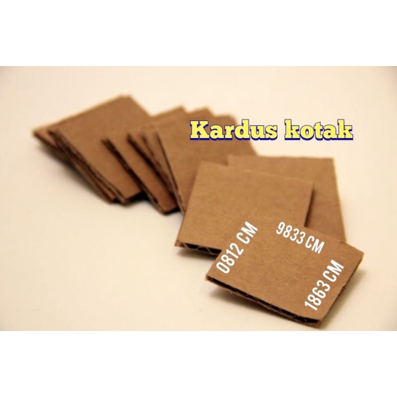 kardus kotak kecil kemasan kardus bungkus kemasan