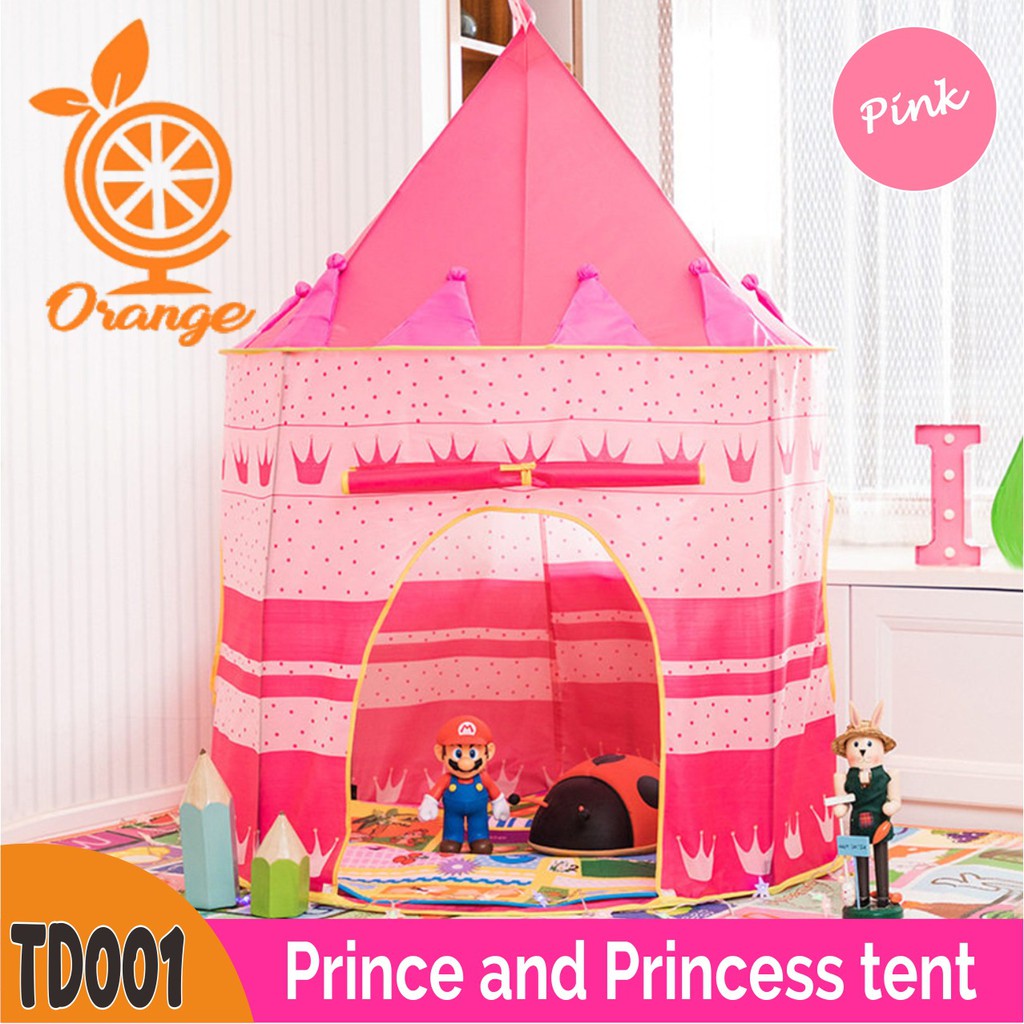 Tenda Anak Bentuk Castil Tenda Main Anak Kids Portable Tent Tenda Kastil Tenda Mandi Bola Anak