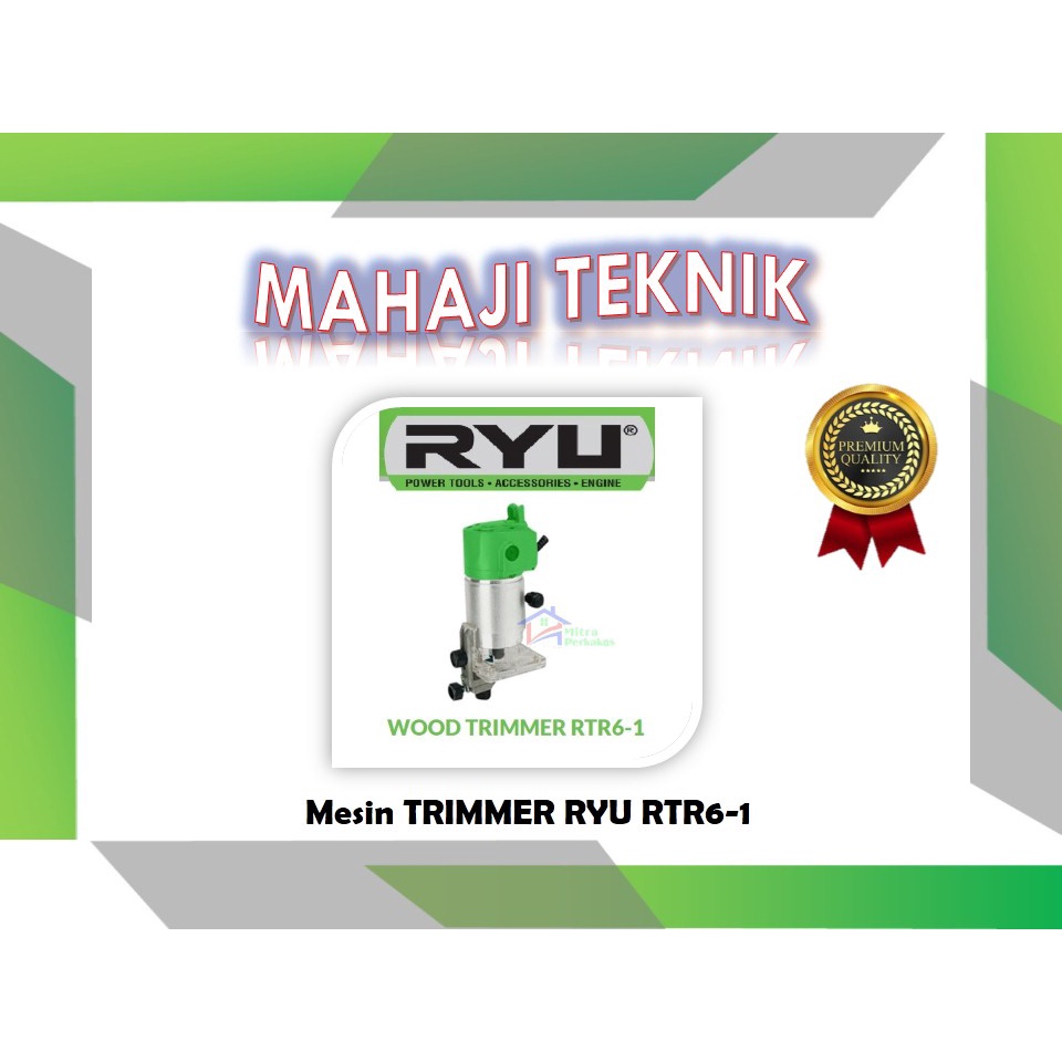 Ryu Mesin Router Trimmer Profil Kayu RTR 6 -1 / Wood Trimmer RTR 6 - 1