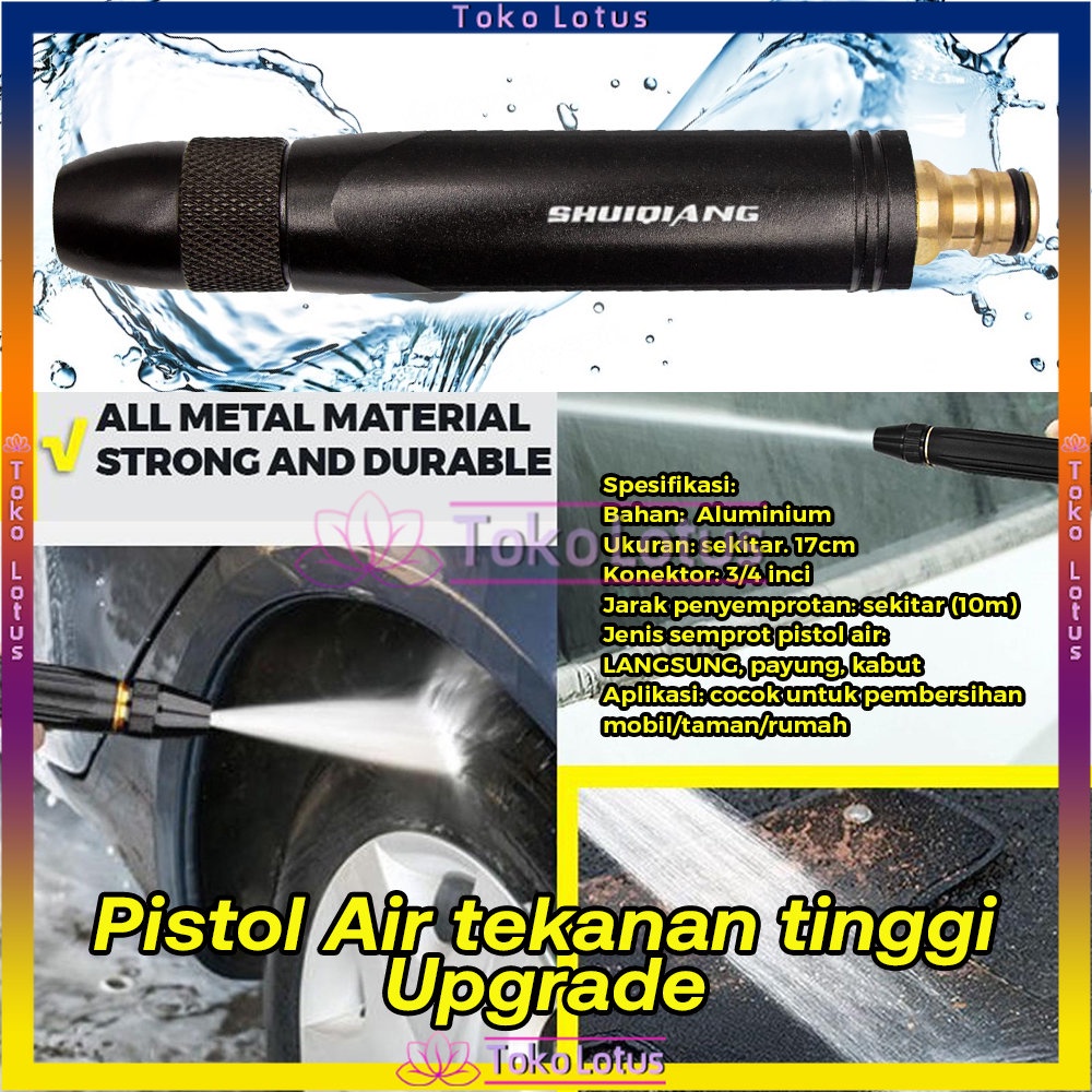 Nozzle Spray Steam Semprotan Taman Motor Mobil Semprotan Air Kuningan Hose