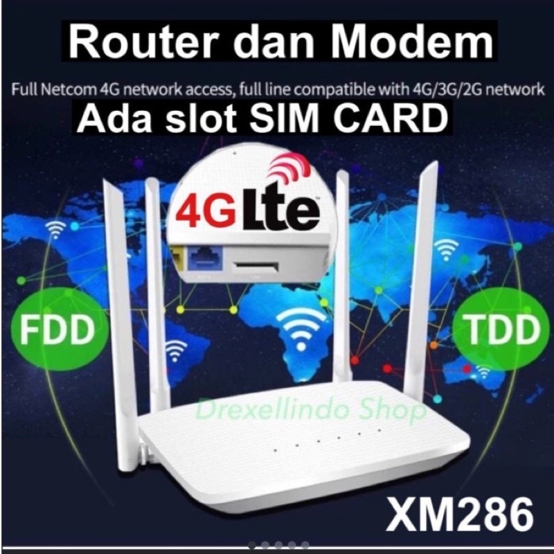 Modem Wifi 4G CPE SMARTCOM XM286