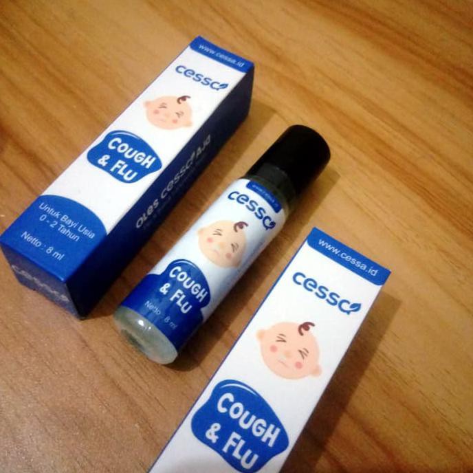 CESSA ESSENTIAL OIL COUGH & FLU OBAT BATUK PILEK FLU BAYI ANAK