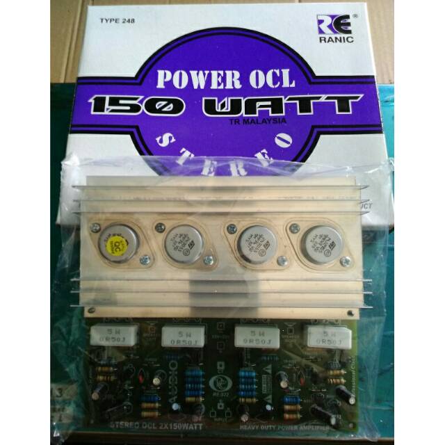 Kit Power OCL 150Watt Stereo