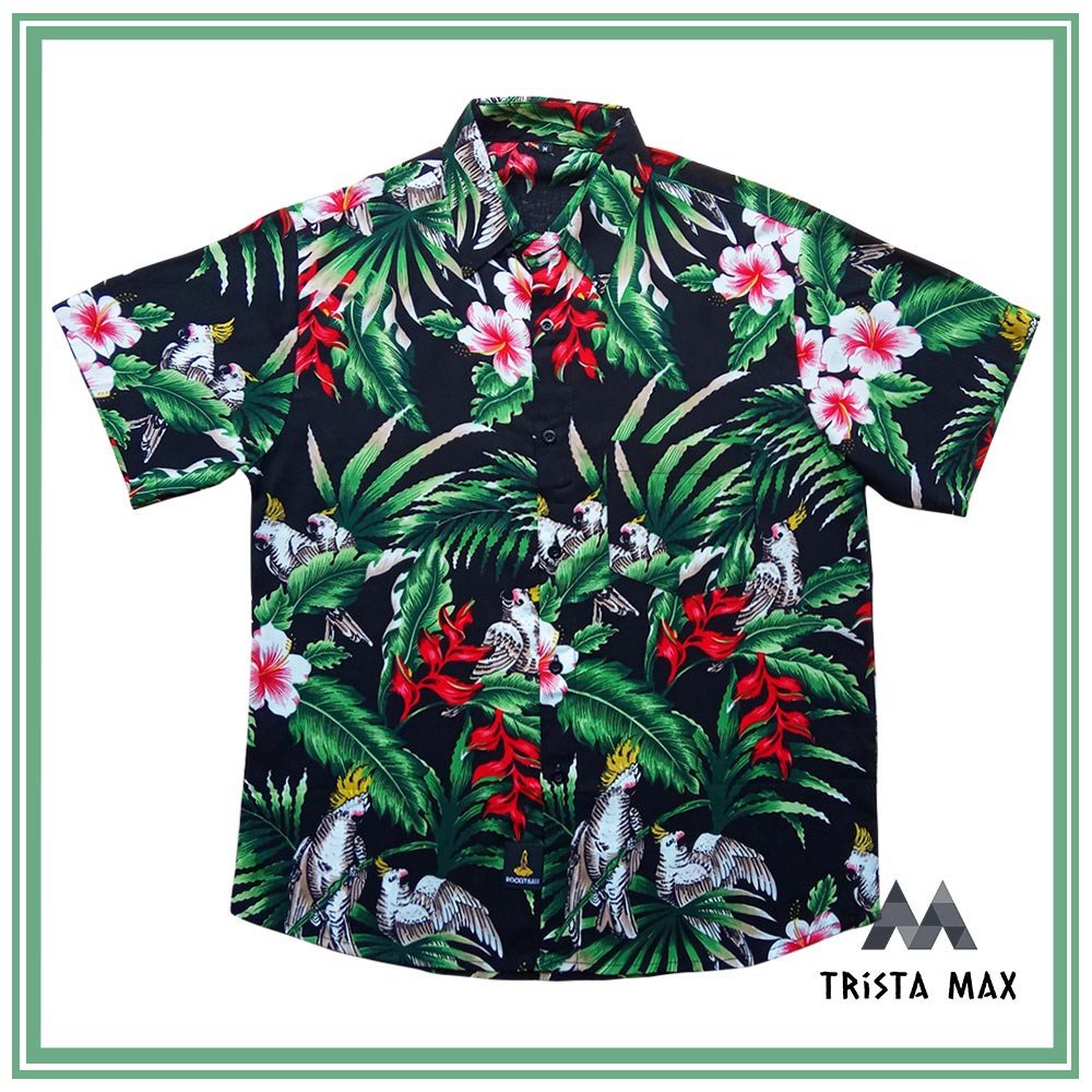 Baju Pantai Casual - Kemeja Pantai Distro - Kemeja Hawaii - Baju Hawai Pria - Kemeja Cowo Original