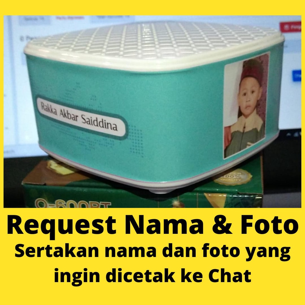 SPEAKER MUROTTAL SPIKER MUROTAL AL QURAN  BLUETOOTH Plus Chip 16GB Q600-2