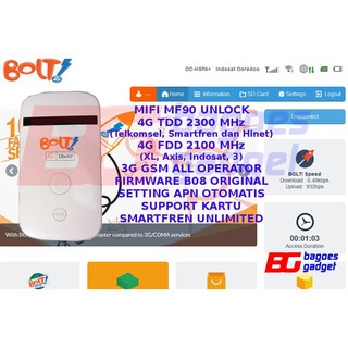 G1 Modem Mifi Mini BYPAAS SEMUA OPERATOR ALL GSM Wifi Bolt ZTE MF90 4G LTE Unlock All Operator