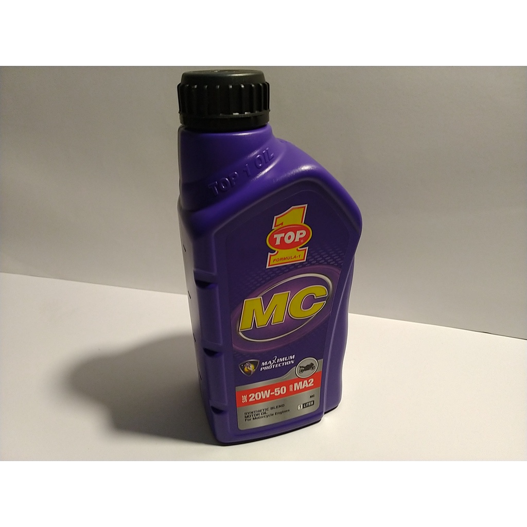 Oli Top 1 MC SAE 20W-50 JASO MA2 1 Liter