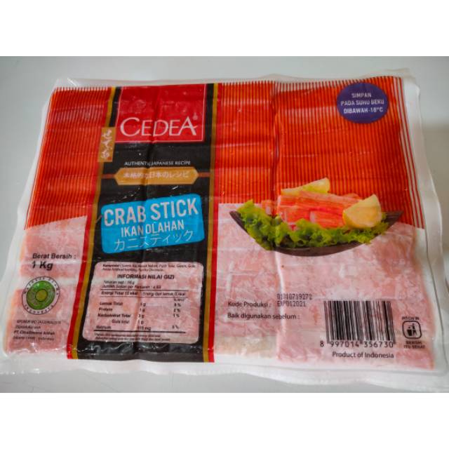 

Cedea crab stick 1kg