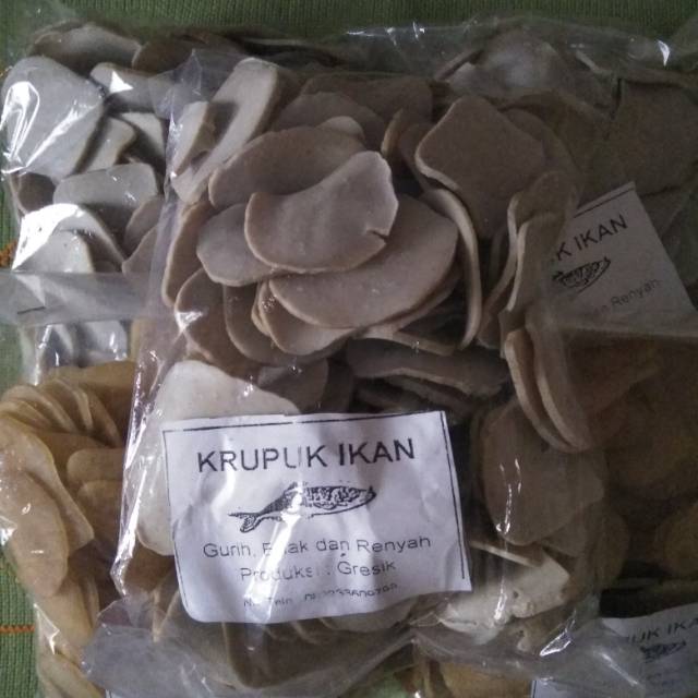 

Terlaris!!! Krupuk Ikan Sidayu Gresik 1/2 kg