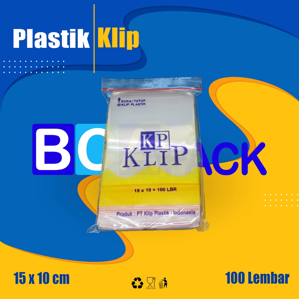 Jual Plastik Klip Size 15x10 Kantong Klip Kp Bening Ukuran 15x10 Isi 100 Lembar Jakarta 3314