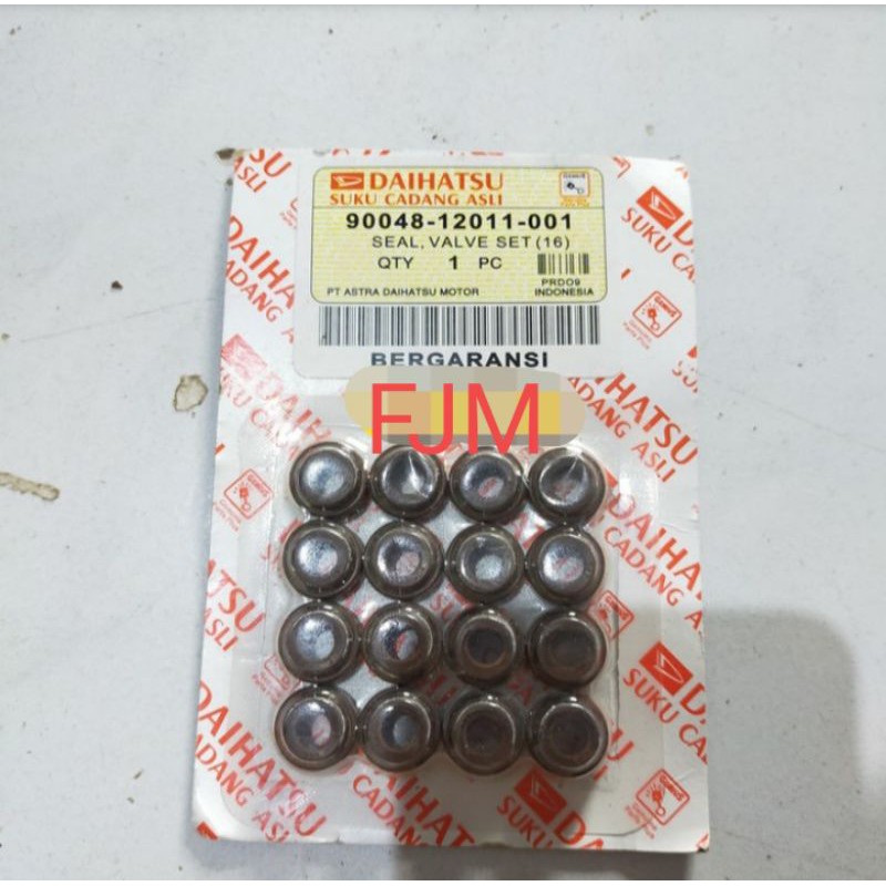 seal klep daihatsu zebra s89(harga per set)
