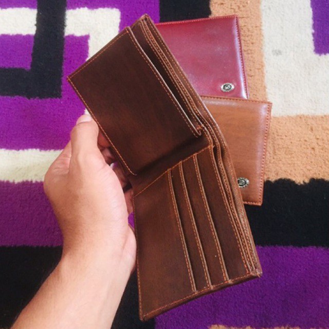 [[antonHilmanto]] dompet lipat pria kulit sintetis lokal pipa logo #dompetpria #dompetlipat #dompet