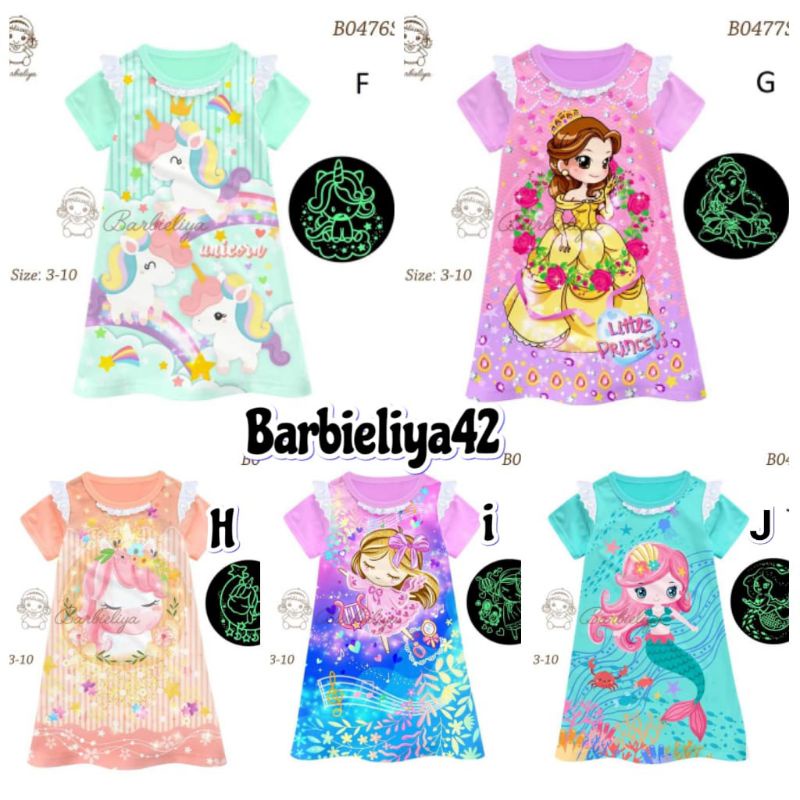 BARBIELIYA42 DRESS ANAK