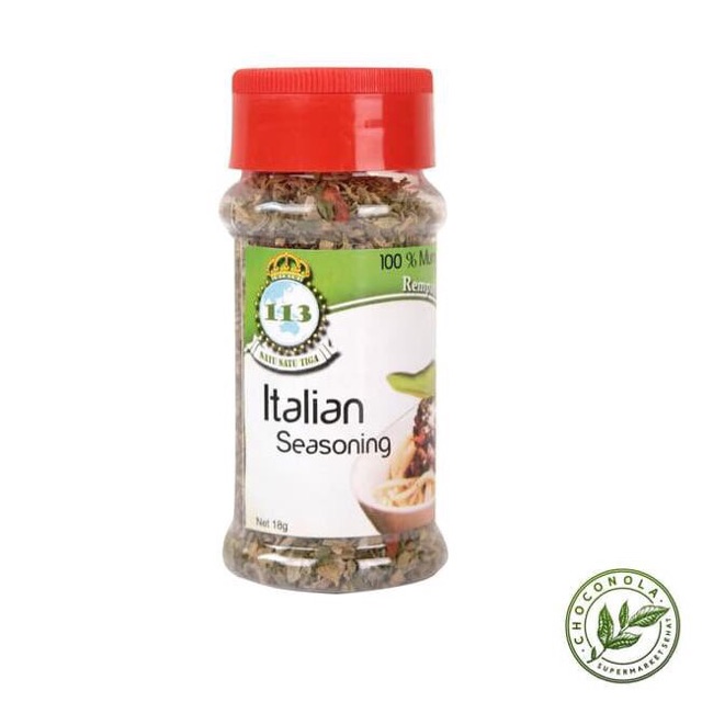 113 Italian Seasoning Itali Italia Herbs Bumbu Rempah 18 gram