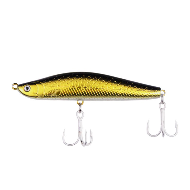 1Pc Umpan Pancing Minnow Fishing Lure Bentuk Pensil 8.5cm 12g Dengan Kait Tajam Untuk Memancing Ikan Mas