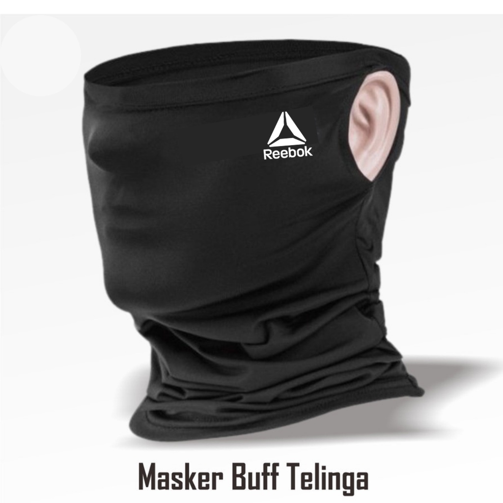 Prm BUFF MASKER MOTOR EARLOOP BAHAN SPANDEX, BAP TREGOS NINJA SPORTY, MASKER WAJAH