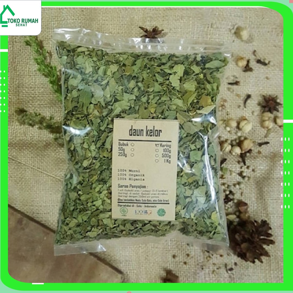 

DAUN KELOR KERING 100gr - MORINGA - MURNI
