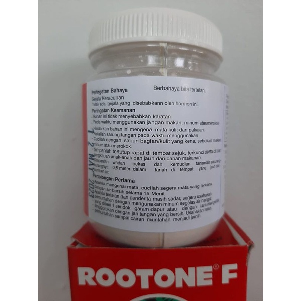 Rooton F Hormon Pertumbuhan Akar 100Gram