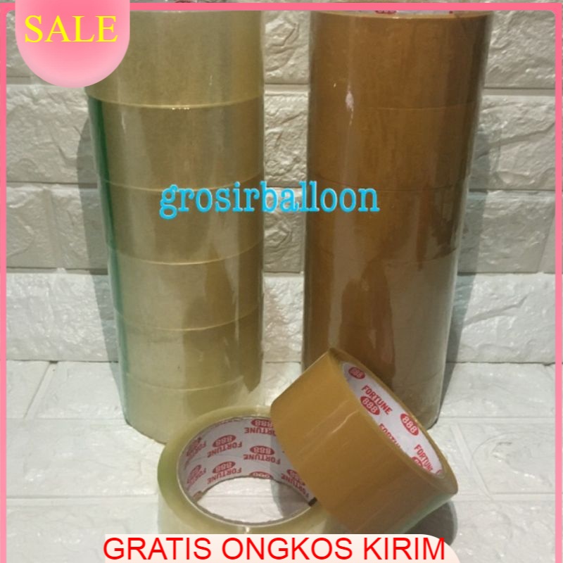 

Bekasi LAKBAN BENING 100 YARD X 45 MM X 45 MICRON