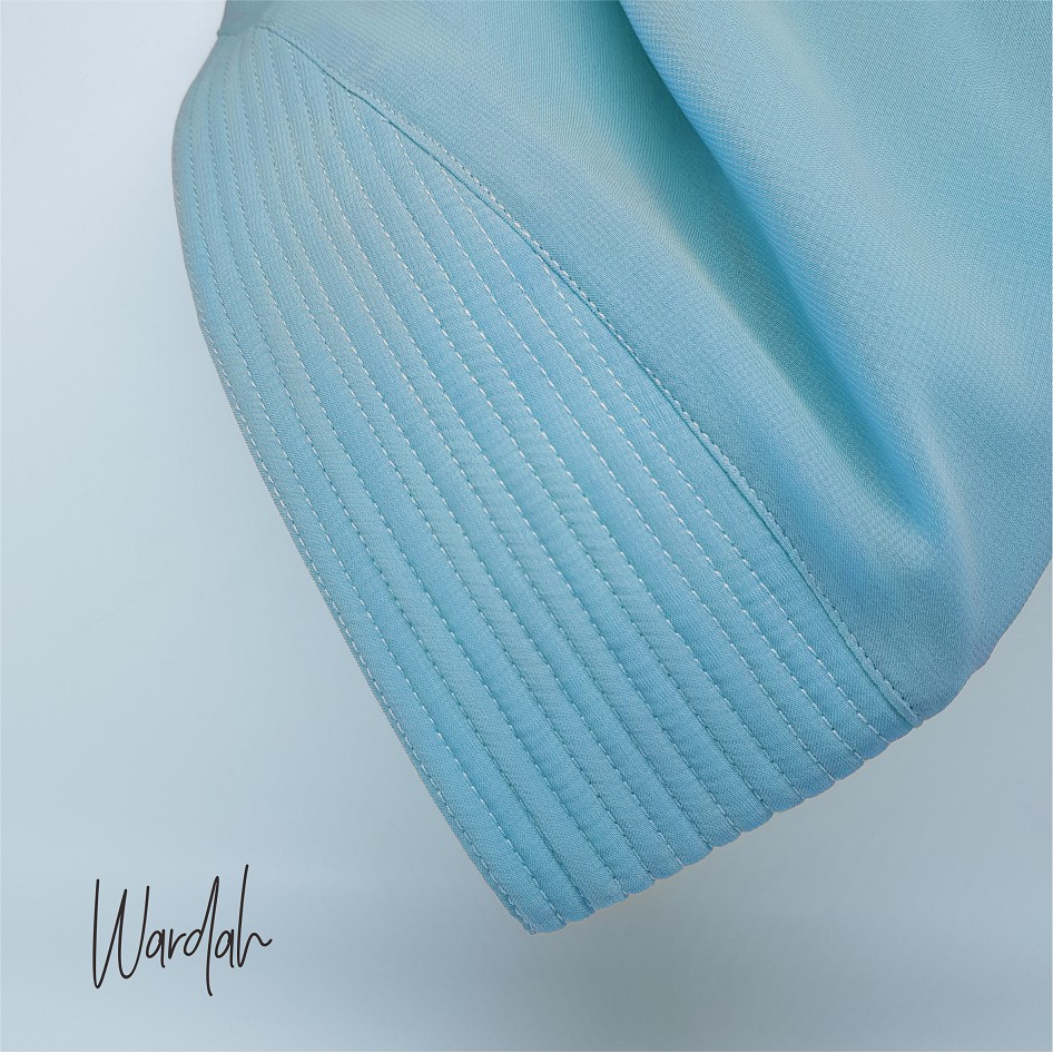 SALE Hijab Khimar livia alifa 2 layer oval / Jilbab 2 layer-Premium WARDAH