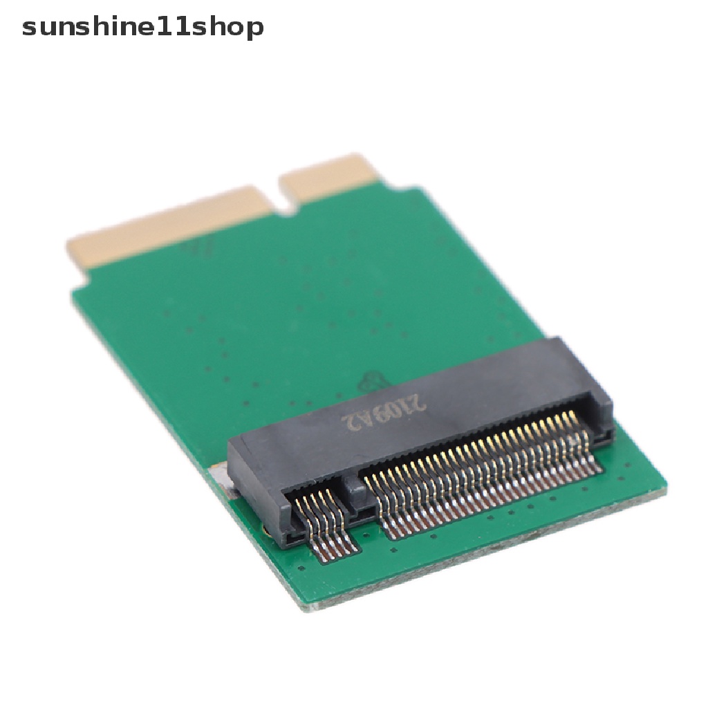 Sho Papan Adapter M.2 NGFF SSD Ke 17 + 7 Pin Untuk Macbook AIR 2012 A1466 A1465 N