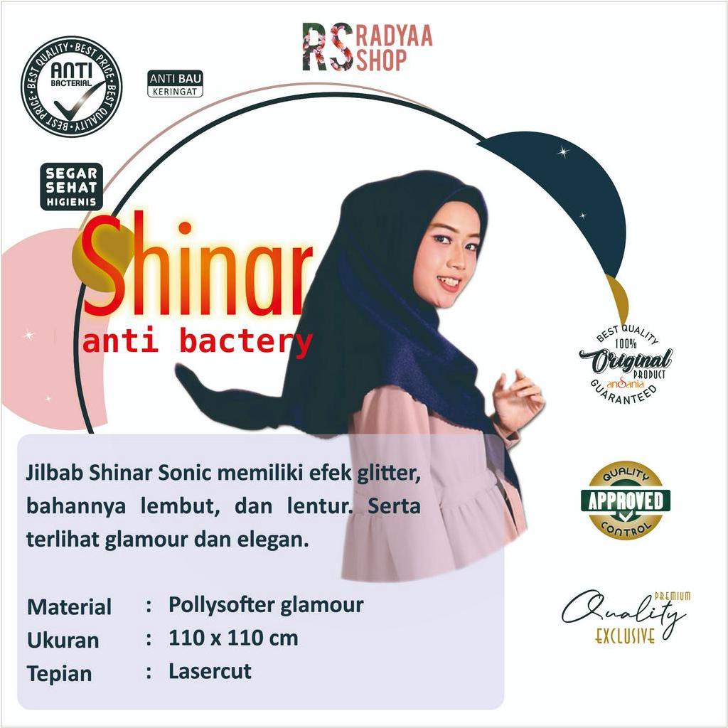 Hijab Lasercut Hijab Segi Empat Jilbab Lasercut Kerudung Laser Cut Shinar Glamour Anti Bakteri &amp; Bau part 2