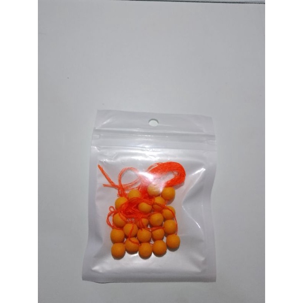 (10pcs)pelampung pancing spon benang panjang,pelampung busa kecil,kumbul ikan wader