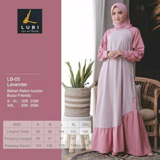 GAMIS LUBI LB 05 || SYARI STYLES