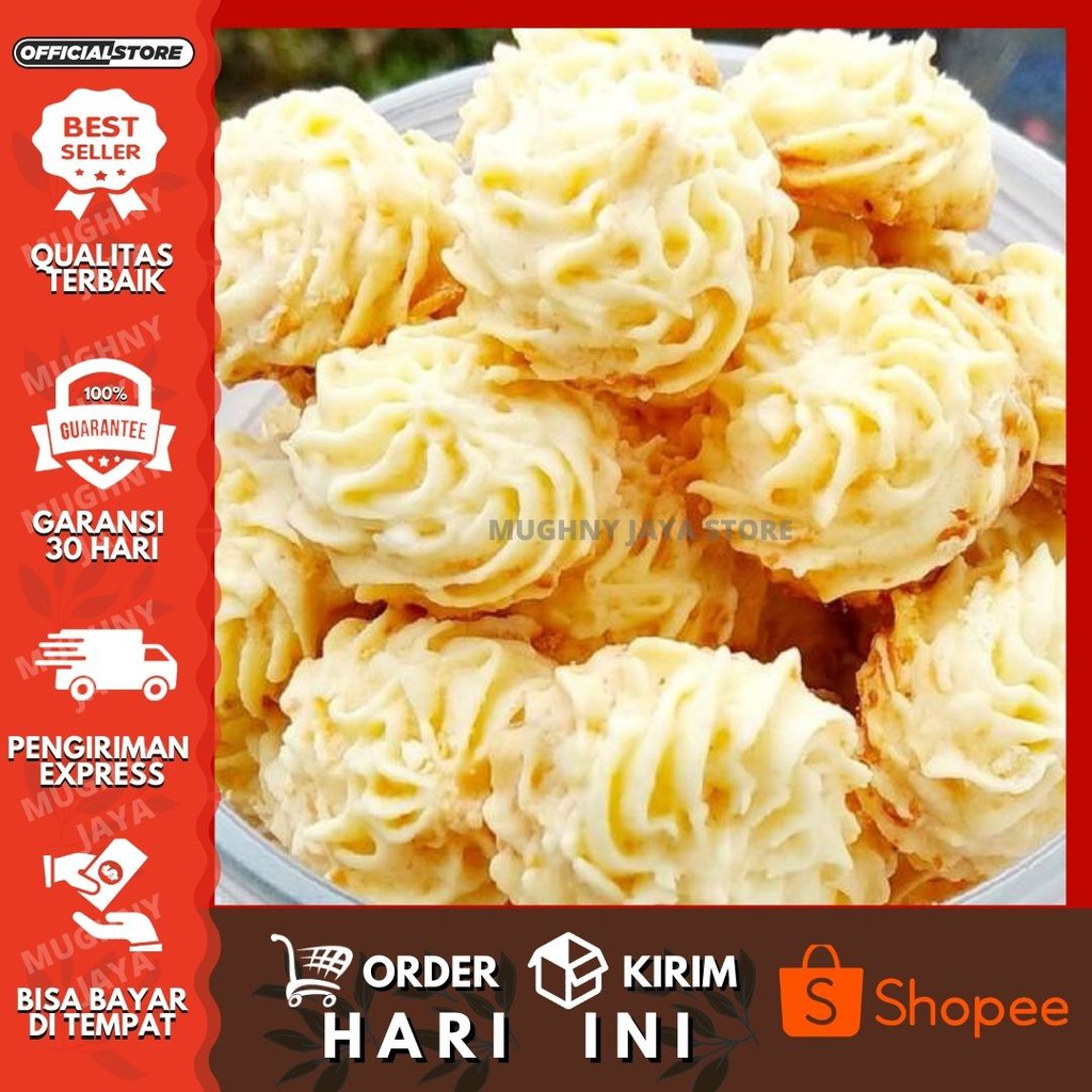 

TERLARIS !!! COD !!! kue Sagu Keju susu / Kue Sagu Keju 250gram (1/4 Kg Per Toples ) Paket Murah